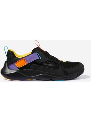 Decathlon Çocuk Nefes Alan Spor Ayakkabı - Siyah/Eflatun - Playful Summer