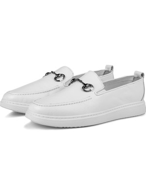 Ducavelli Anchor Hakiki Deri Erkek Günlük Ayakkabı, Loafer Ayakkabı, Hafif Ayakkabı, Yazlık Ayakkabı, Hafif Ayakkabı