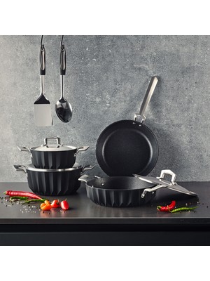 Emsan Diagon 7 Parça Tencere Seti