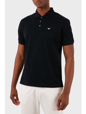 Emporio Armani Logolu Pamuklu Regular Fit Polo Yaka T Shirt Erkek Polo Yaka T Shirt 8N1FQ2 1jtkz 0920