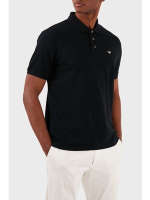 Emporio Armani Logolu Pamuklu Regular Fit Polo Yaka T Shirt Erkek Polo Yaka T Shirt 8N1FQ2 1jtkz 0920