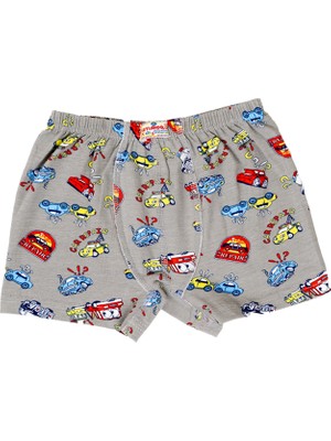 Ceylanoğlu 12'li Erkek Çocuk Lilralı Emprime BOXER-345 Desenli