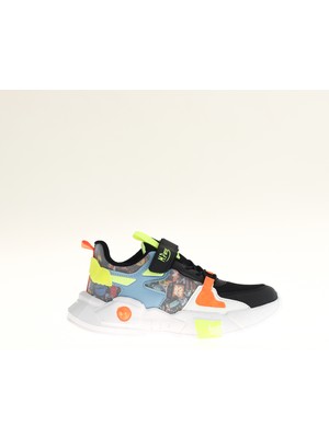 M.p. 241-3221 Mpone Ft Sports Casual Siyah Çocuk Günlük Ayakkabı