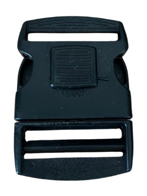 Jbox 5cm Siyah Plastik Toka, Ayarlanabilir Çanta Tokası(10 Adet)