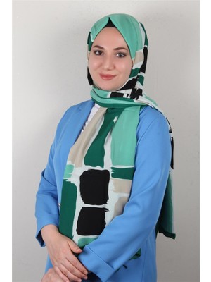 Eşarppark Medine Desenli Şal 2423-10