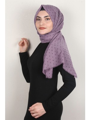 Eşarppark Pamuklu Pıt Pıt Şal 3092-27 Leylak