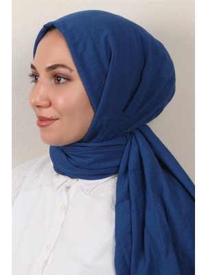 Eşarppark Fresh Pamuk Şal 1488-6 Saks