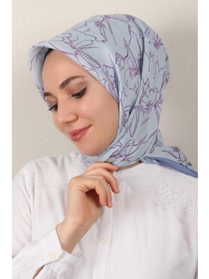 Eşarppark Nirvana Soft Eşarp 8098-11 Leylak