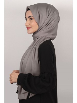 Eşarppark Mihrimah Şal 1377-15 Kül Rengi