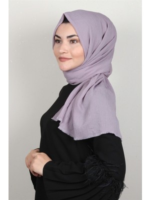 Eşarppark Royal Bürümcük Şal 1453-24 Leylak