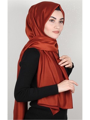 Eşarppark Fiore Şal 2628-15 Kiremit