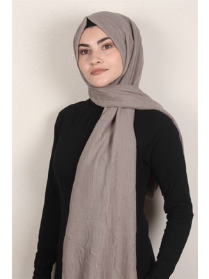 Eşarppark Bambu Kraşlı Şal 2724-9 Sıcak Kahve