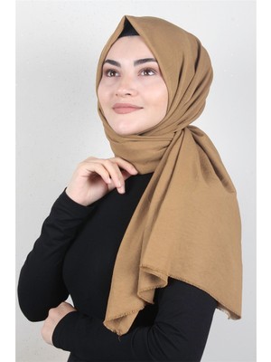 Eşarppark Relax Kraşlı Şal 2721-10 Karamel