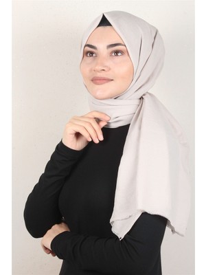 Eşarppark Relax Kraşlı Şal 2721-15 Kemik