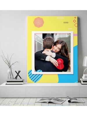 BK Kişiye Özel Fotoğraflı Sanatsal Kanvas Tablo 9  (50X70CM.)