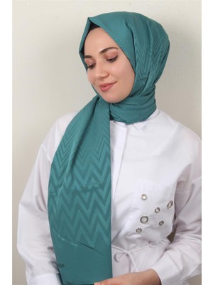 Eşarppark Jakarlı Icon Şal 3101-6 Cam Göbeği