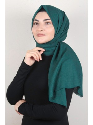 Eşarppark Relax Kraşlı Şal 2721-33 Zümrüt