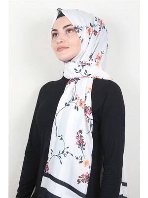 Eşarppark Violet Şal 2732-12 Siyah-Beyaz