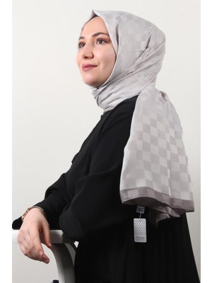 Eşarppark Lotus Ipeksi Şal 2746-14 Koyu Taş