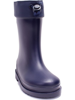Igor W10101 Chufo Cuello Borreguıllo Lacivert Ortopedik Erkek Çocuk Yağmur Çizme