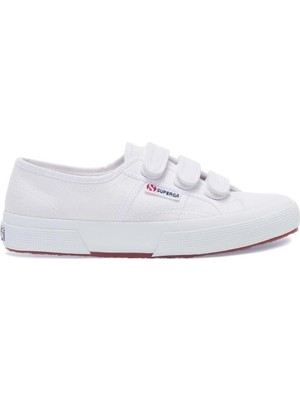 Superga 2750-COT3STRAPU Unisex Beyaz Sneaker WHITE-901-SP S00BN20