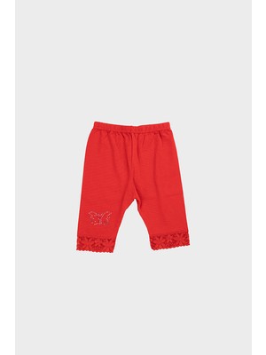 Ceylanoğlu 6'lı Kız Çocuk Likralı Dantelli Kısa TAYT-338