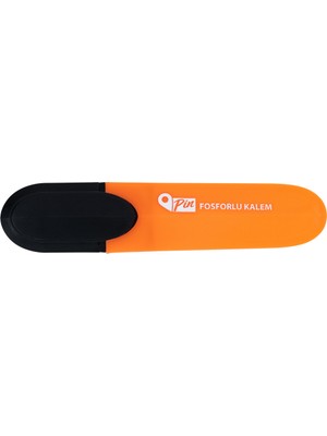 Pin 800 Fosforlu Kalem Turuncu 10'lu Paket