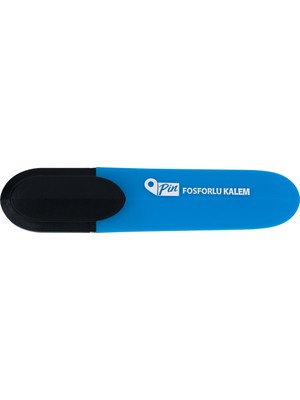 Pin 800 Fosforlu Kalem Mavi 10'lu Paket