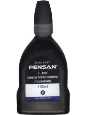 Pensan Tahta Kalemi Mürekkebi 100ML Siyah