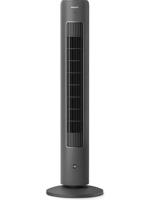 Philips CX5535/11 Salınımlı Kule Vantilatör: 5000 Serisi, 105 Cm, Uzaktan Kumanda, Zamanlayıcı, 3 Hız Kademesi, 3 Mod, 40 W, Güçlü Sessiz Hava Akışı, Aroma Difüzörü Olarak Uygun, Gri