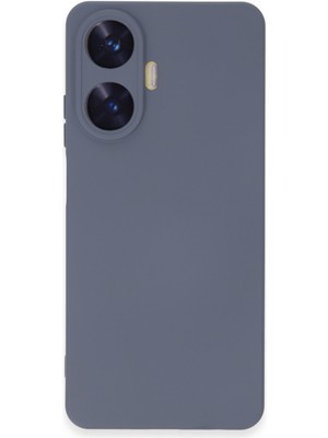 Case World Caseworld Realme C55 Kapak Içi Kadife Kamera Korumalı Lansman Silikon Kılıf - Petrol Mavisi