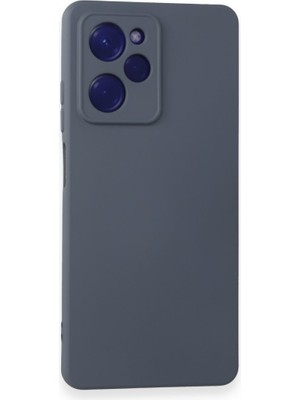 Caseart Xiaomi Poco X5 Pro 5g Kapak Içi Kadife Kamera Korumalı Lansman Silikon Kılıf - Petrol Mavisi