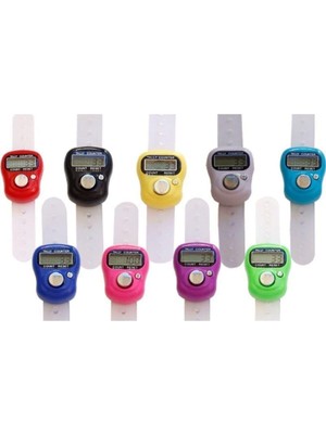 Zikir Tesbih Zikirmatik 1 Adet Renkli Sayım Cihazı Pratik Kullanım İçin Tasarlandı