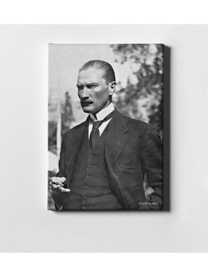 BK Kişiye Özel Atatürk Kanvas Tablo (50 x 70 Cm.) 33