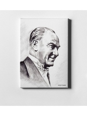 BK Kişiye Özel Atatürk Kanvas Tablo (50 x 70 Cm.) 20