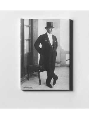 BK Kişiye Özel Atatürk Kanvas Tablo (50 x 70 Cm.) 2