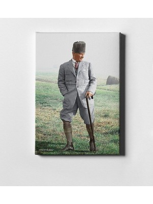 BK Kişiye Özel Atatürk Kanvas Tablo (50 x 70 Cm.) 30