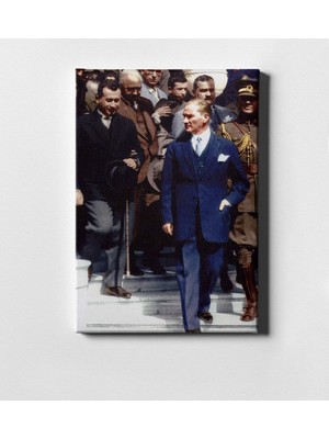 BK Kişiye Özel Atatürk Kanvas Tablo (50 x 70 Cm.) 31