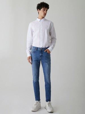 LTB Erkek Jumy Dar Paça Orta Bel Jean Pantolon