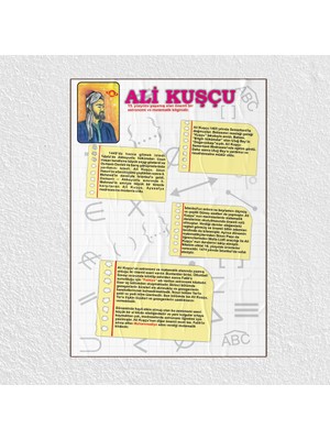 Sınıf Sepeti Ali Kuşçu Posteri - PO532