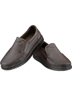 Mertto Kahverengi Baskılı Deri Erkek Ayakkabı