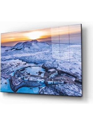 Emos avm Doğa Manzara Cam Tablo 4mm Dayanıklı Temperli Cam