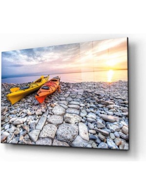 Emos avm Doğa Manzara Cam Tablo 4mm Dayanıklı Temperli Cam