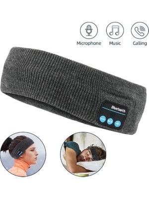 Scentu Kablosuz Bluetooth Kulaklıklar Kulaklıklar Saç Bandı USB Spor Salonu Fitness (Yurt Dışından)