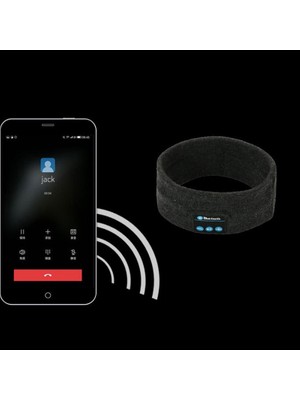 Scentu Kablosuz Bluetooth Kulaklıklar Kulaklıklar Saç Bandı USB Spor Salonu Fitness (Yurt Dışından)