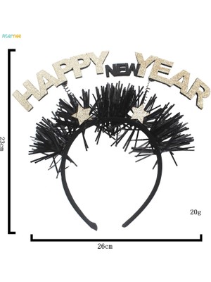 Scentu Sahne Performansı Dekorasyonu Için Yeni Yıl Kafa Bandı Kostüm Aksesuarları (Yurt Dışından)