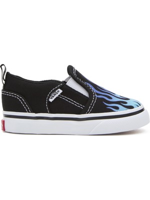 Vans Asher V Siyah Unisex Çocuk Sneaker