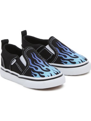 Vans Asher V Siyah Unisex Çocuk Sneaker