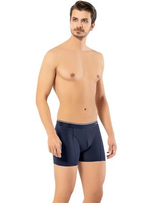 Erdem İç Giyim Erdem Lacivert Pamuk Elastan Klasik Boxer 1445 Renk Lacivert Beden Xl 325107