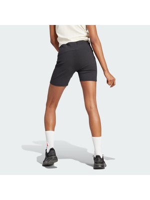 Adidas Lounge Ribbed High Waist Bike Kadın Şort